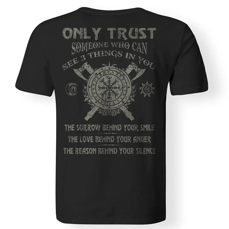 Only Trust Printed Men's T-shirt sold by Polyalien product image thumbnail 2