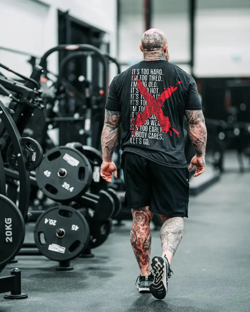 Let's Go Printed Men's T-shirt sold by Polyalien product image thumbnail 2