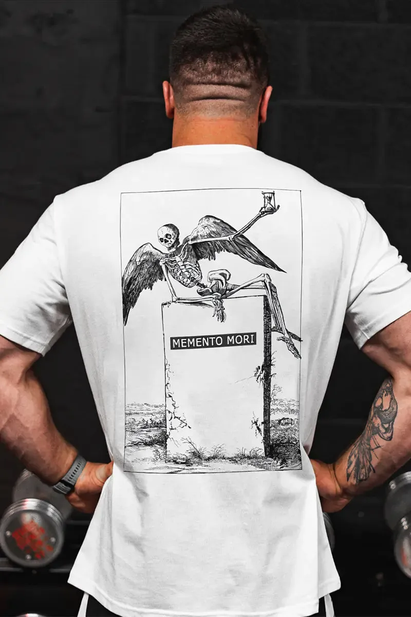 Memento Mori Printed Men's T-shirt sold by Polyalien product image thumbnail 2
