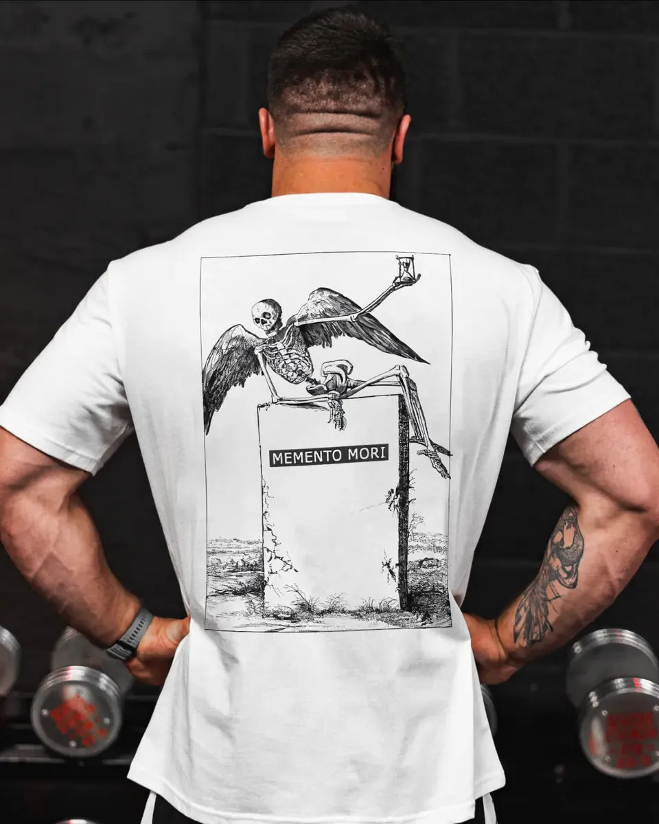 Memento Mori Printed Men's T-shirt sold by Polyalien