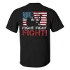 FIGHT FITGHT FIGHT Printed Men's T-shirt sold by Polyalien