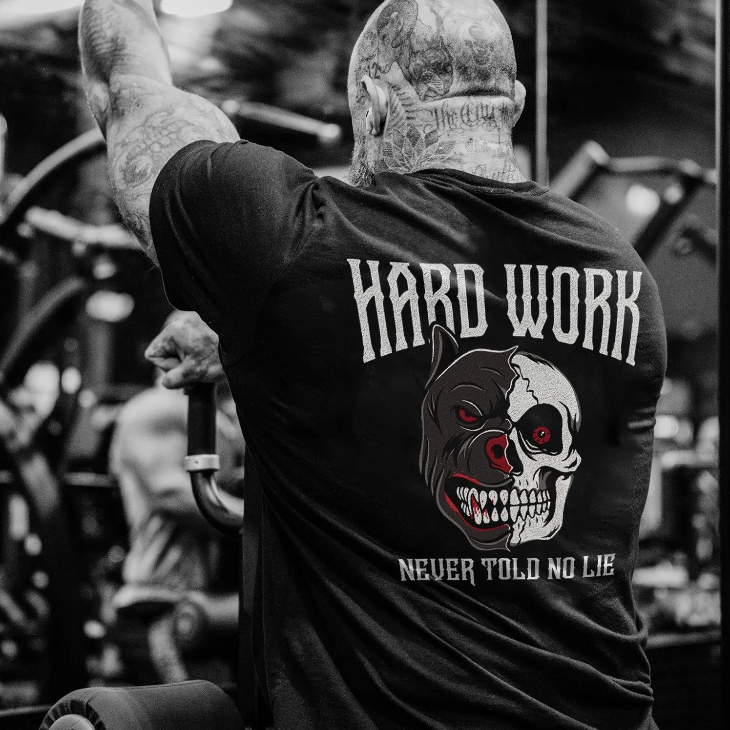 Hard work never told no lie Print Men's T-shirt sold by Polyalien