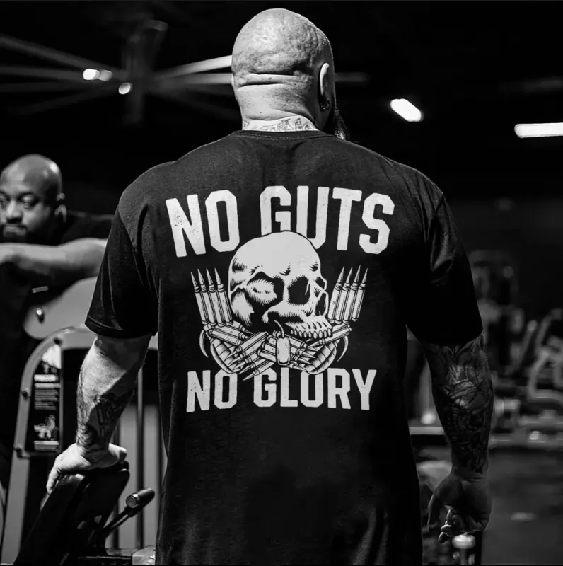 No guts no glory  Print Men's T-shirt sold by Polyalien