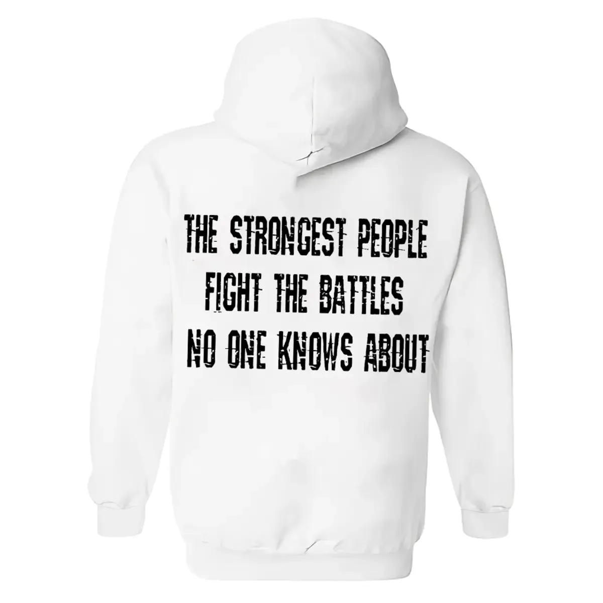 The Strongest People Printed Men's Hoodie sold by Polyalien product image thumbnail 3
