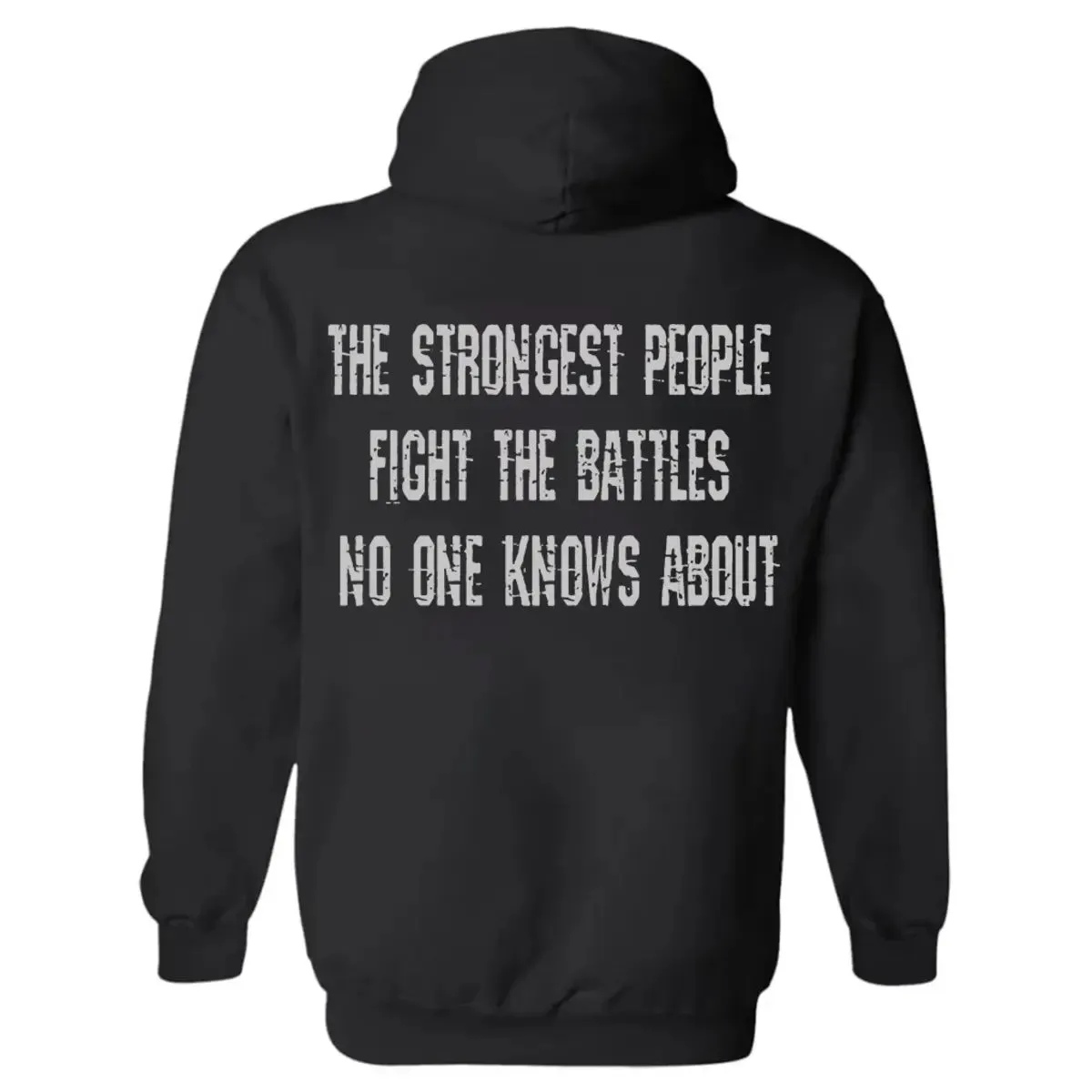 The Strongest People Printed Men's Hoodie sold by Polyalien