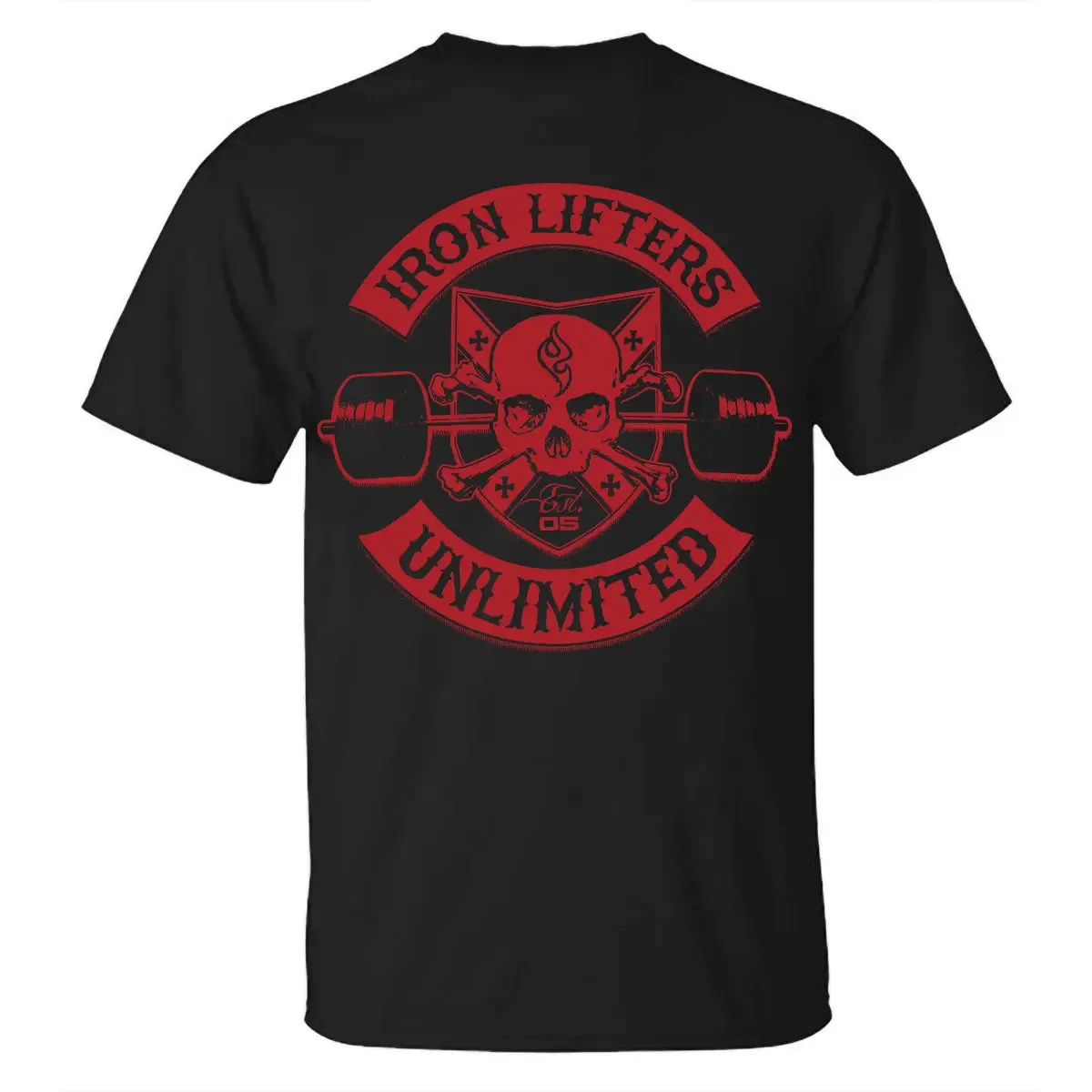Iron Lifters Unlimited Printed Men's T-shirt sold by Polyalien product image thumbnail 2