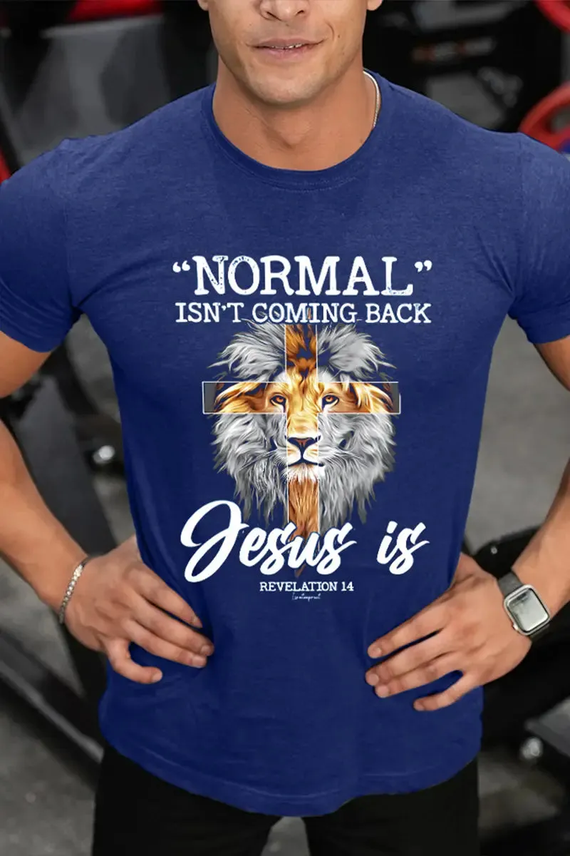 "Normal" Isn't Coming Back Printed Men's T-shirt sold by Polyalien