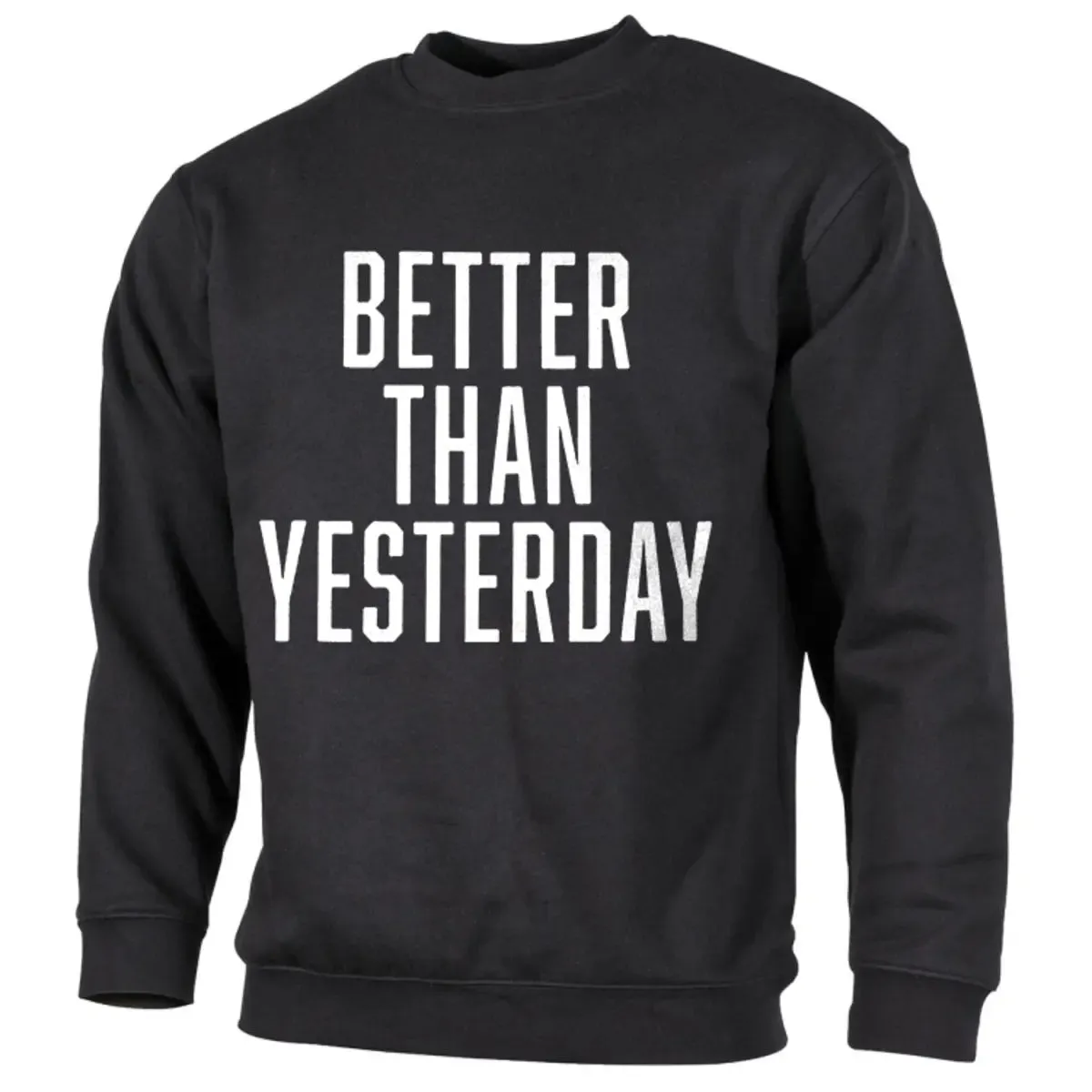 Better Than Yesterday Printed Men's Sweatshirt sold by Polyalien