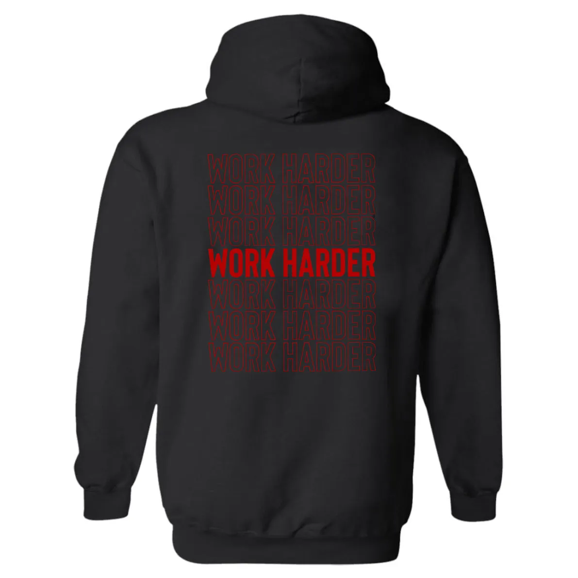Work hard Hoodies sold by Polyalien product image thumbnail 2