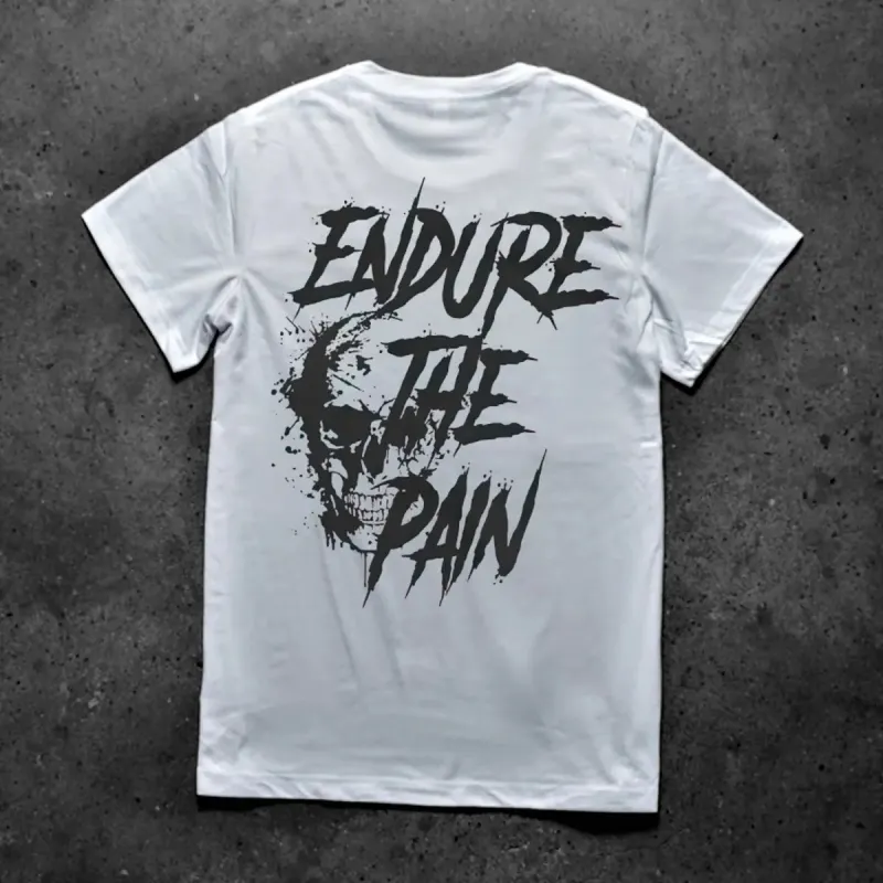 Endure The Pain Printed Men's T-shirt sold by Polyalien