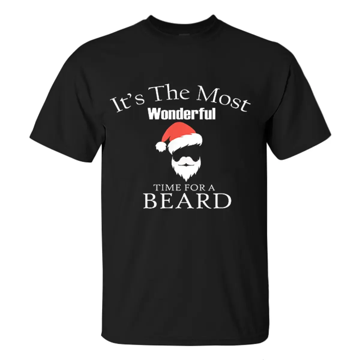 Viking It's The Most Wonderful Time For A Beard Printed Men's T-shirt sold by Polyalien product image thumbnail 2
