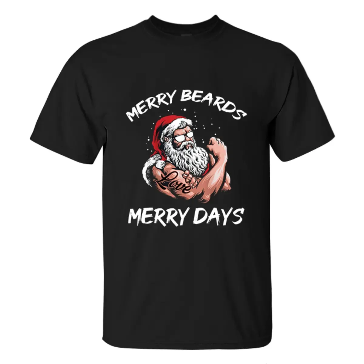 Viking Merry Beards Merry Days Printed Men's T-shirt sold by Polyalien product image thumbnail 3