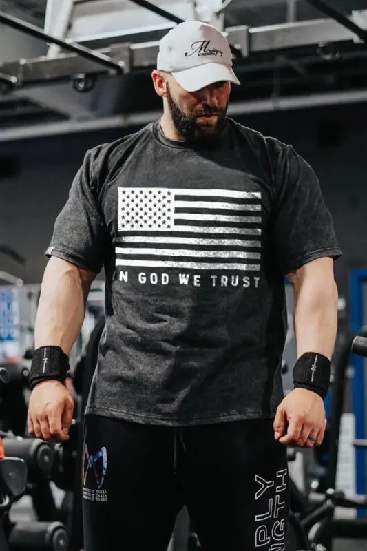 In God We Trust Printed Men's T-shirt sold by Polyalien
