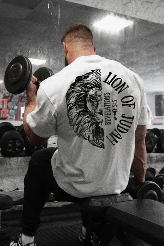 Lion Of Judah Printed Men's T-shirt sold by Polyalien