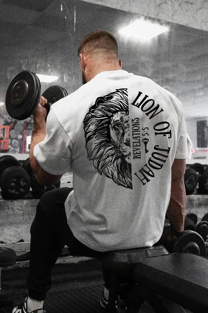 Lion Of Judah Printed Men's T-shirt sold by Polyalien