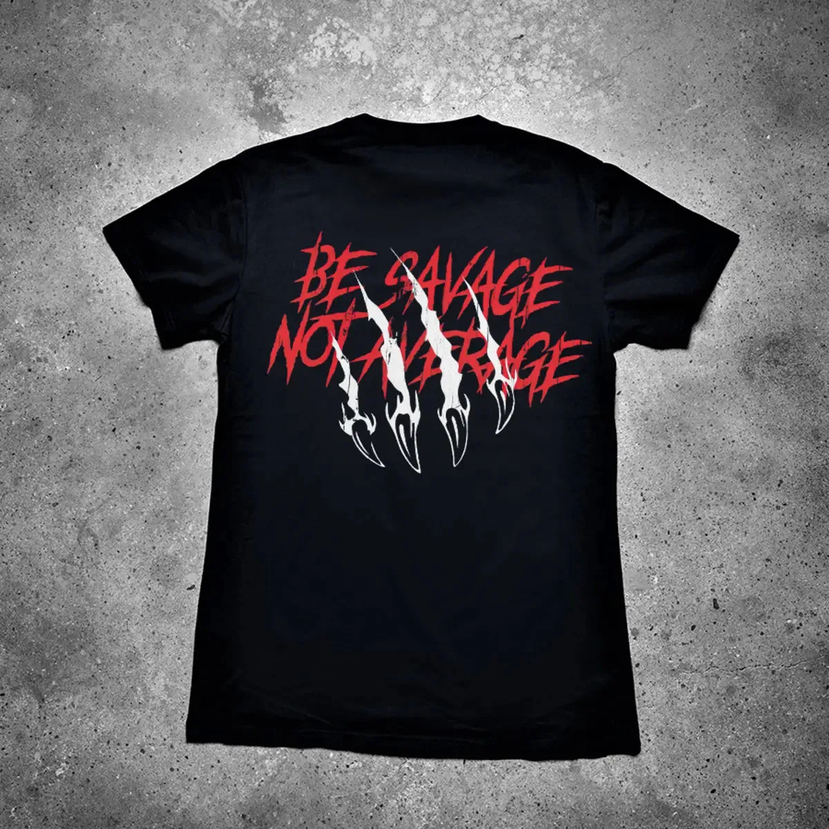 Be Savage Not Average Printed Men's T-shirt sold by Polyalien product image thumbnail 3