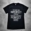I'm Just An Imperfect Person Loved By The Most Perfect God Printed Men's T-shirt sold by Polyalien