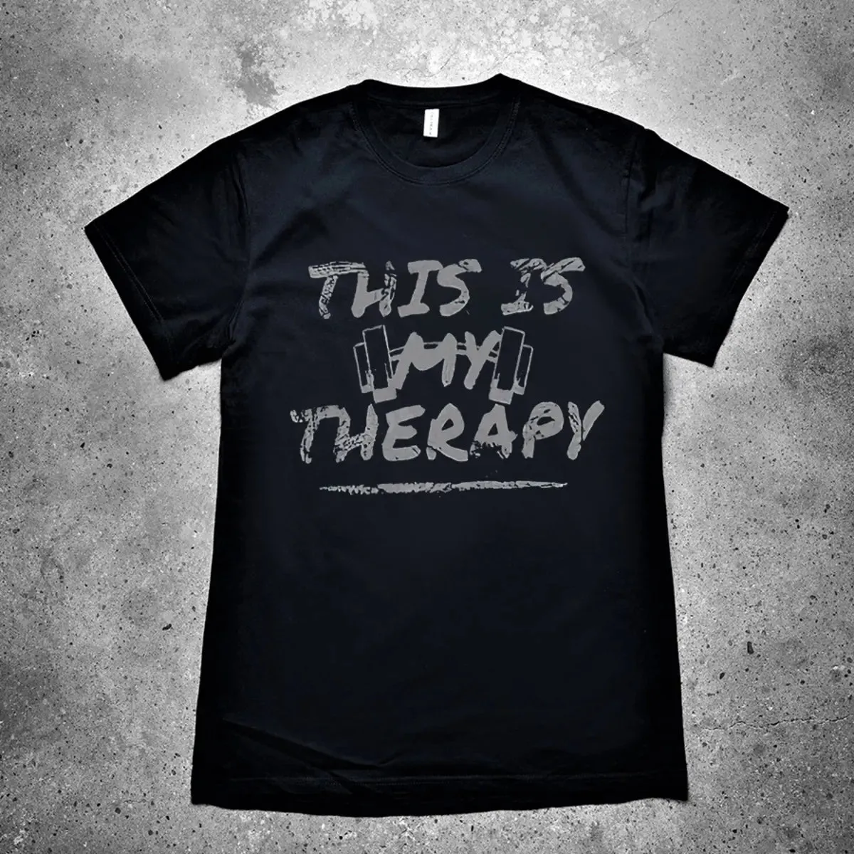 This Is My Therapy Printed Men's T-shirt sold by Polyalien product image thumbnail 2