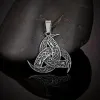 Viking Celtic Knot Runic Amulet Pendant Necklace sold by Polyalien