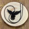 Vintage Viking Viking Rune Raven Pendant Necklace sold by Polyalien