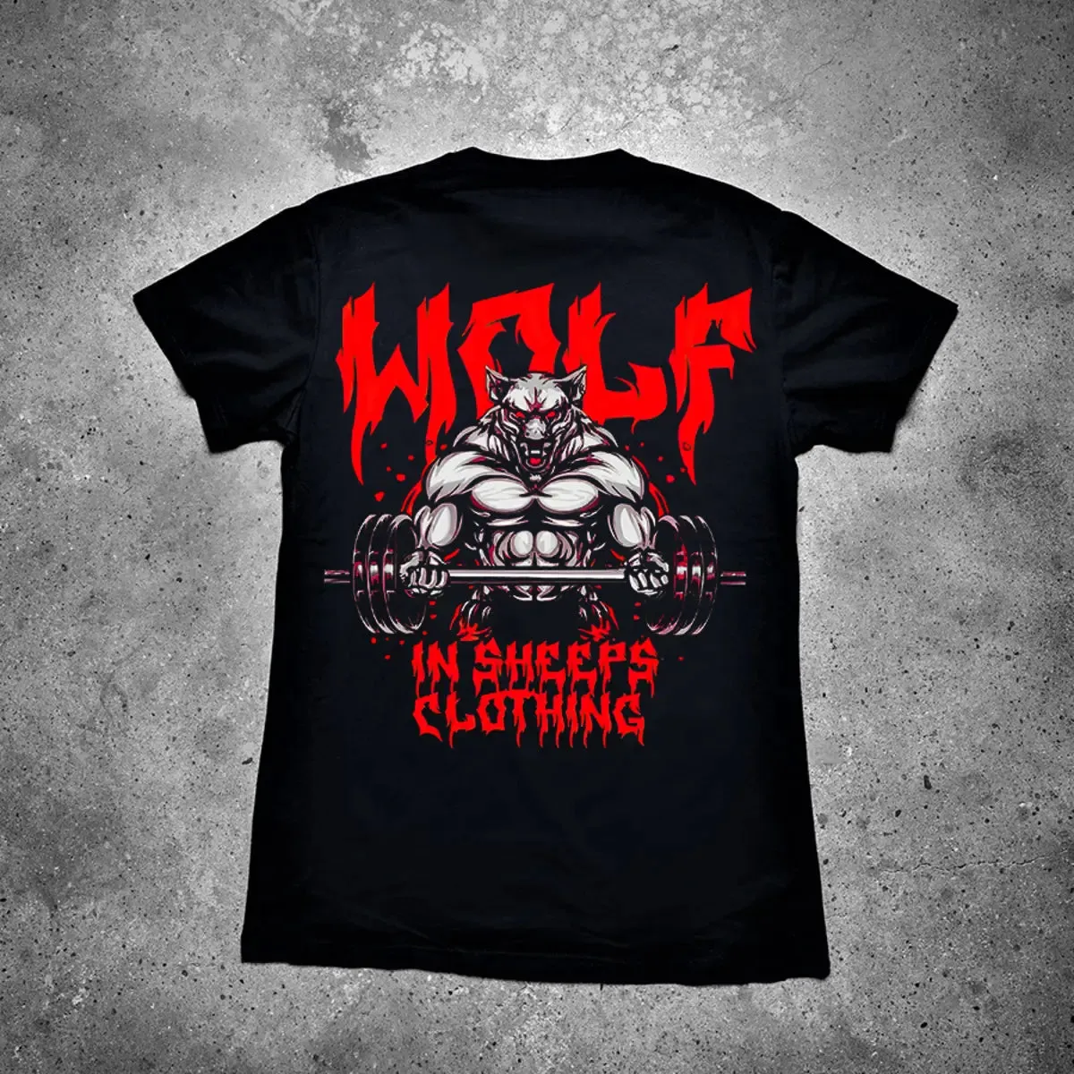 Wolf In Sheeps Clothing Printed Men's T-shirt sold by Polyalien product image thumbnail 2