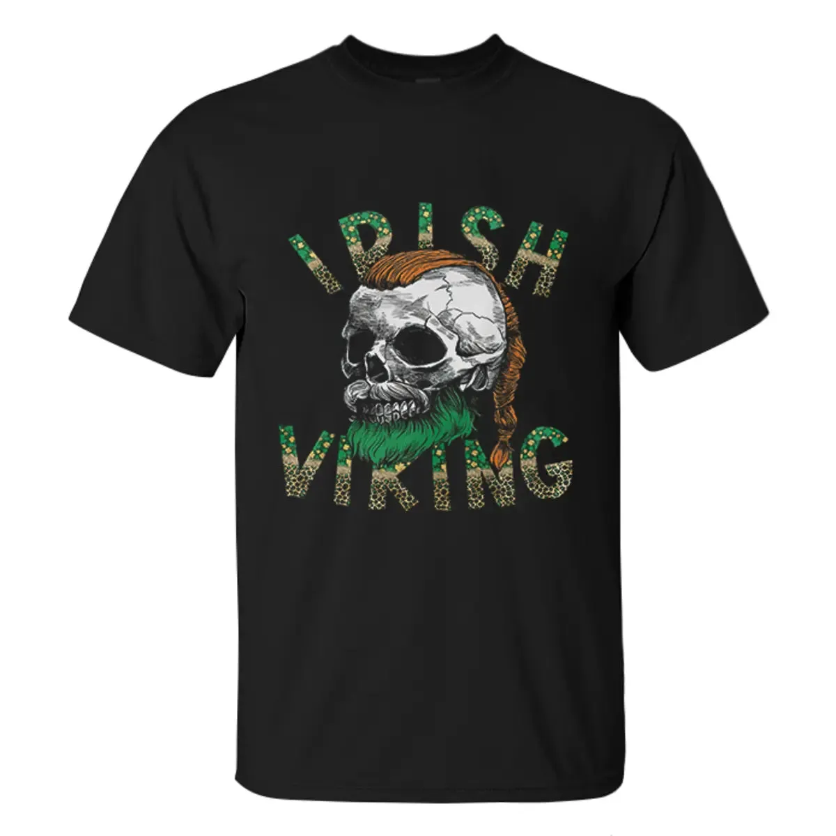 Viking Irish Viking Printed Men's T-shirt sold by Polyalien product image thumbnail 2