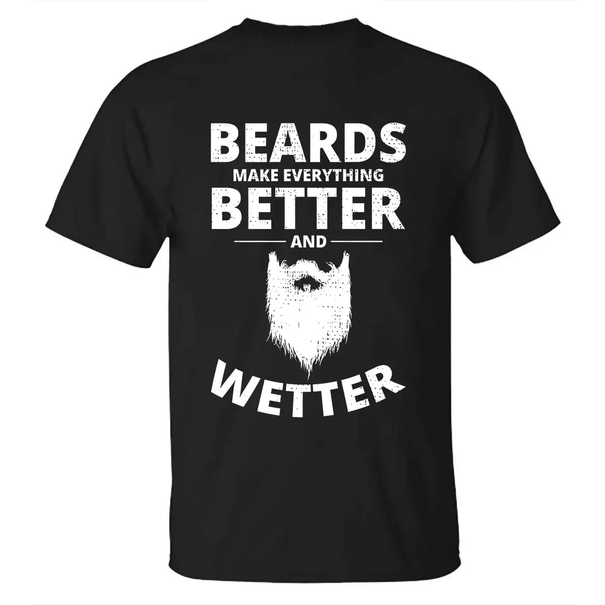 Viking Beards Make Everything Better Printed Men's T-shirt sold by Polyalien product image thumbnail 2