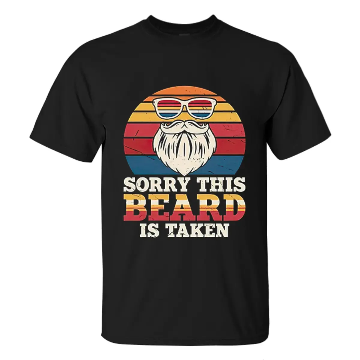 Viking Sorry This Beard Is Taken Printed Men's T-shirt sold by Polyalien product image thumbnail 2