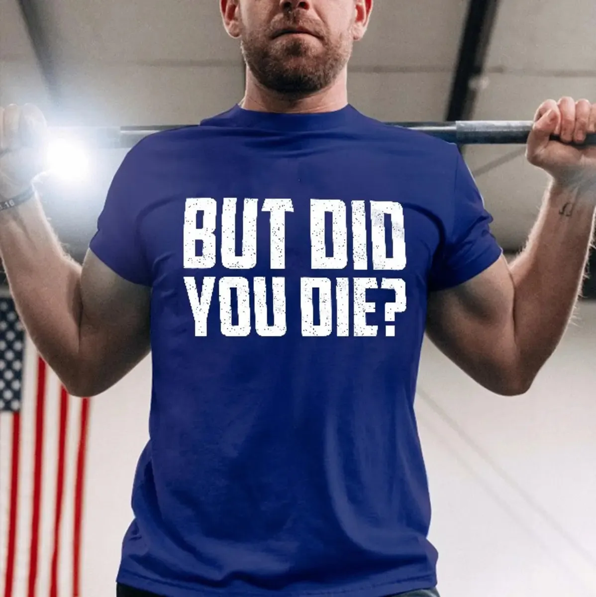 But Did You Die? Men's T-shirt sold by Polyalien