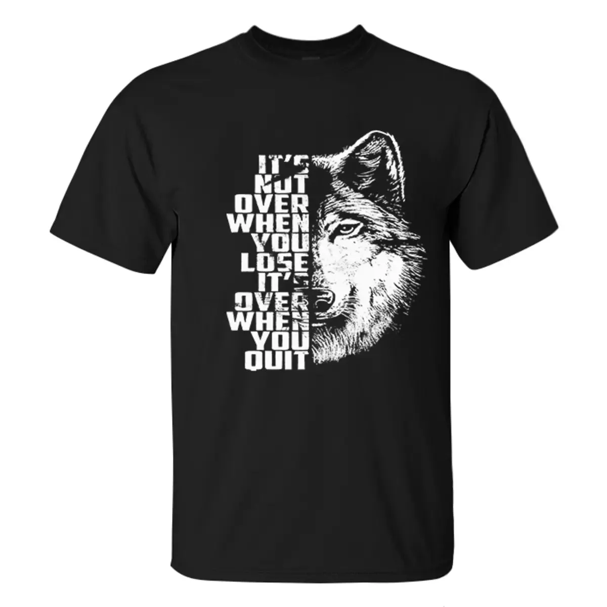 Viking It's Not Over When You Lose Printed Men's T-shirt sold by Polyalien product image thumbnail 2