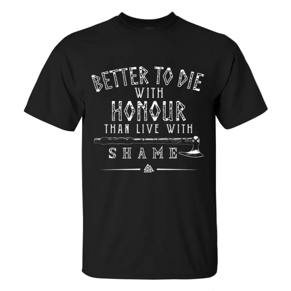 Viking Better To Die With Honour Printed Men's T-shirt sold by Polyalien product image thumbnail 2
