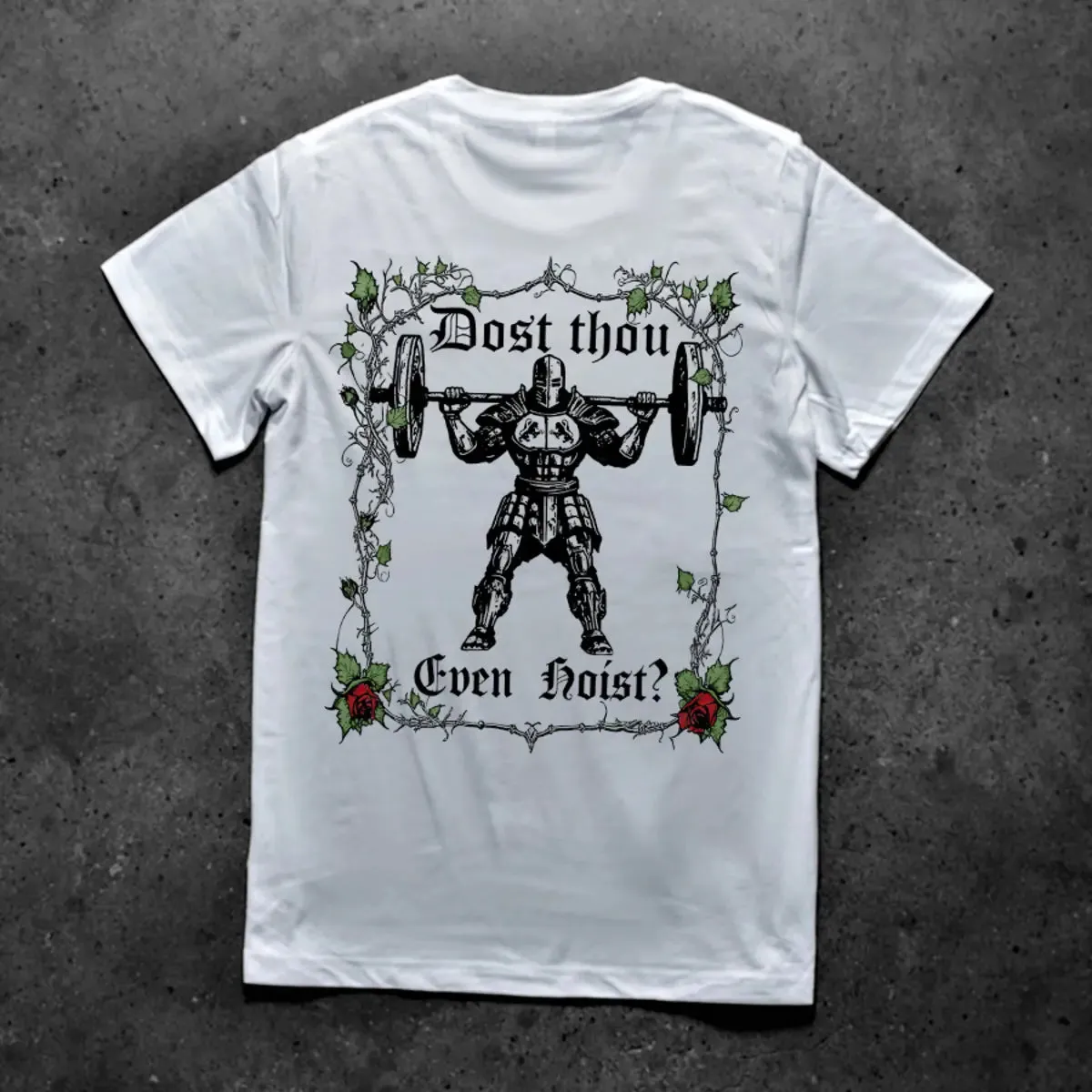 Dost Thou Even Hoist Printed Men's T-shirt sold by Polyalien