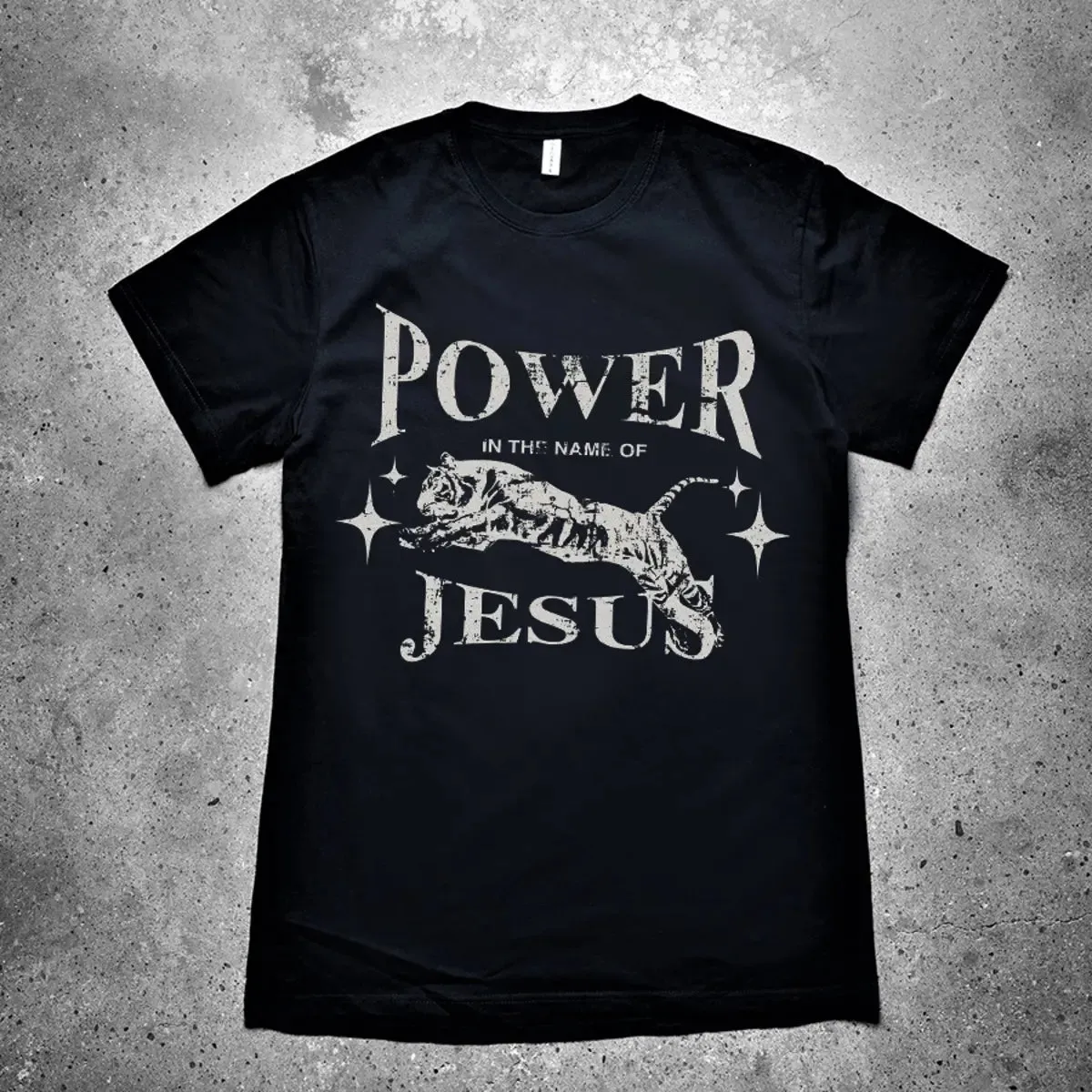 Power In The Name Of Jesus Printed Men's T-shirt sold by Polyalien