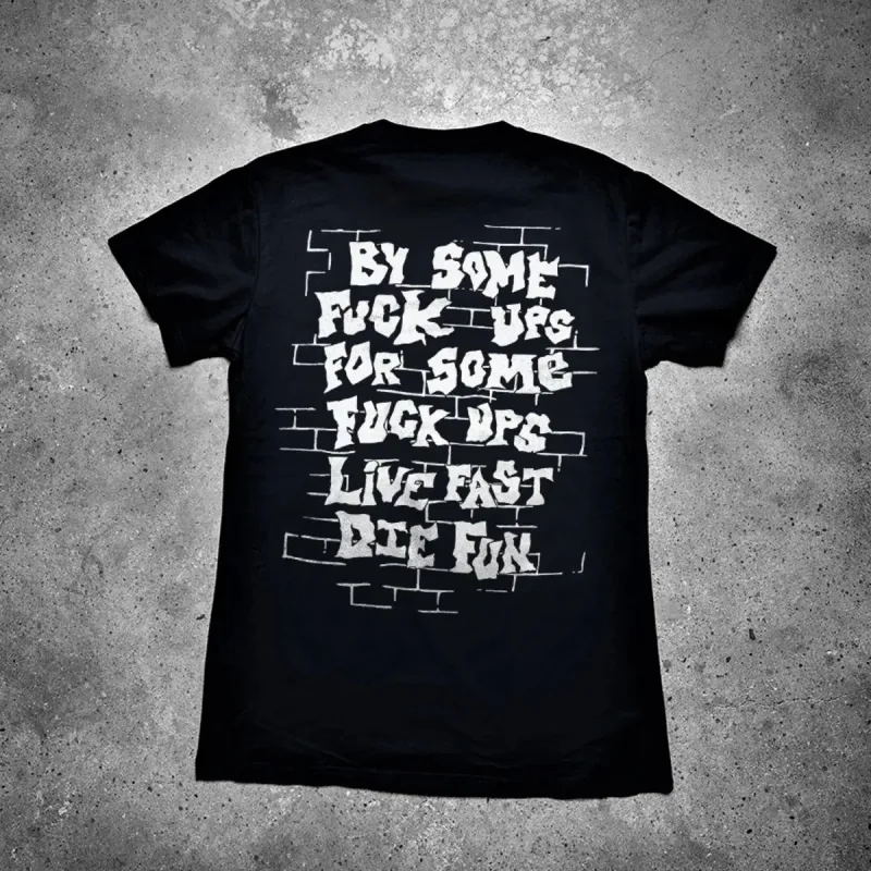 Live Fast Die Fun Printed Men's T-shirt sold by Polyalien