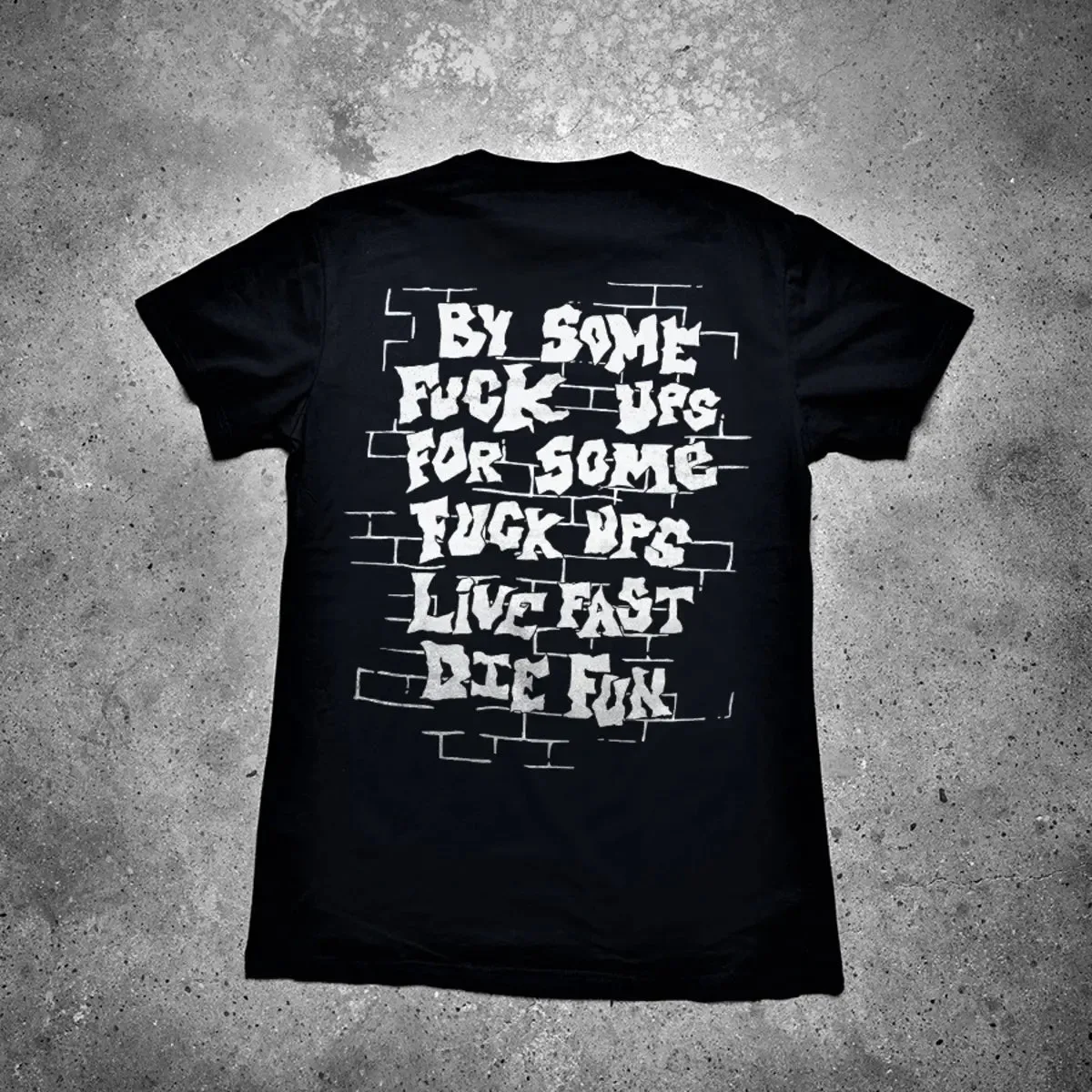 Live Fast Die Fun Printed Men's T-shirt sold by Polyalien