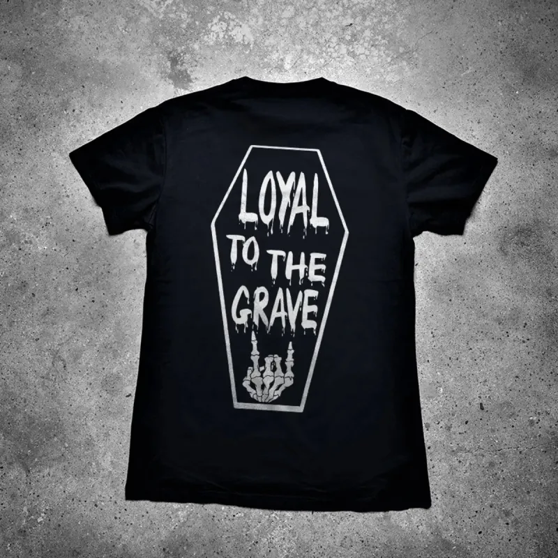 Loyal To The Grave Printed Men's T-shirt made by Polyalien