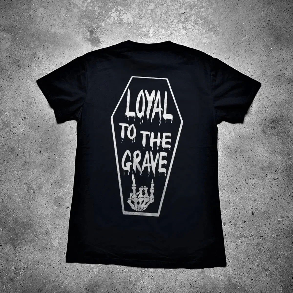 Loyal To The Grave Printed Men's T-shirt sold by Polyalien