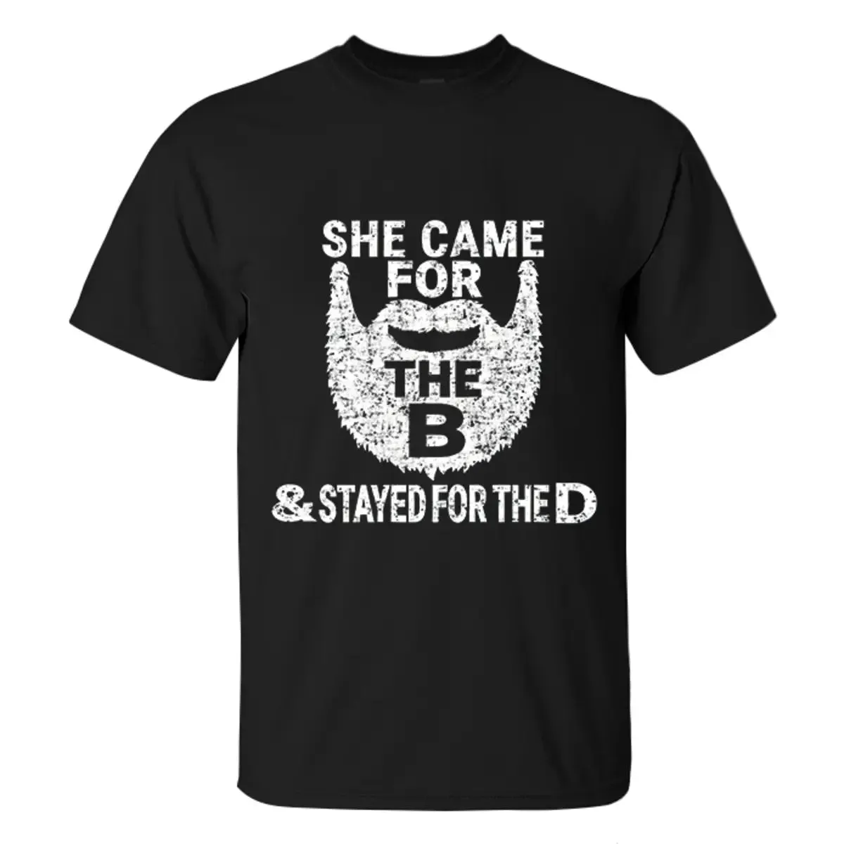 Viking She Came For The B & Stayed For The D Printed Men's T-shirt sold by Polyalien product image thumbnail 2