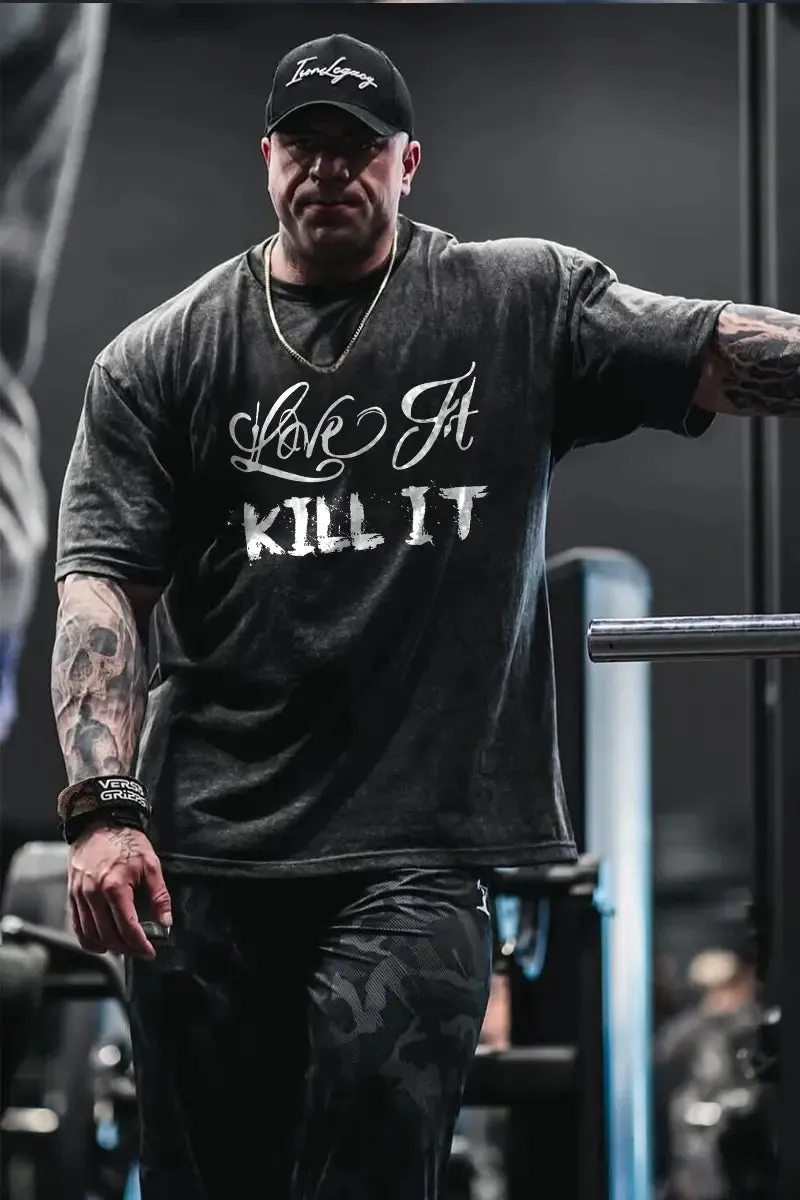 Love It Kill It Printed Men's T-shirt sold by Polyalien product image thumbnail 3