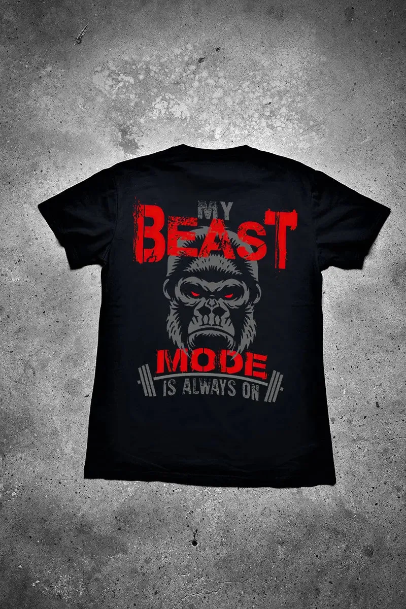 My Beast Mode Is Always On Printed Men's T-shirt sold by Polyalien