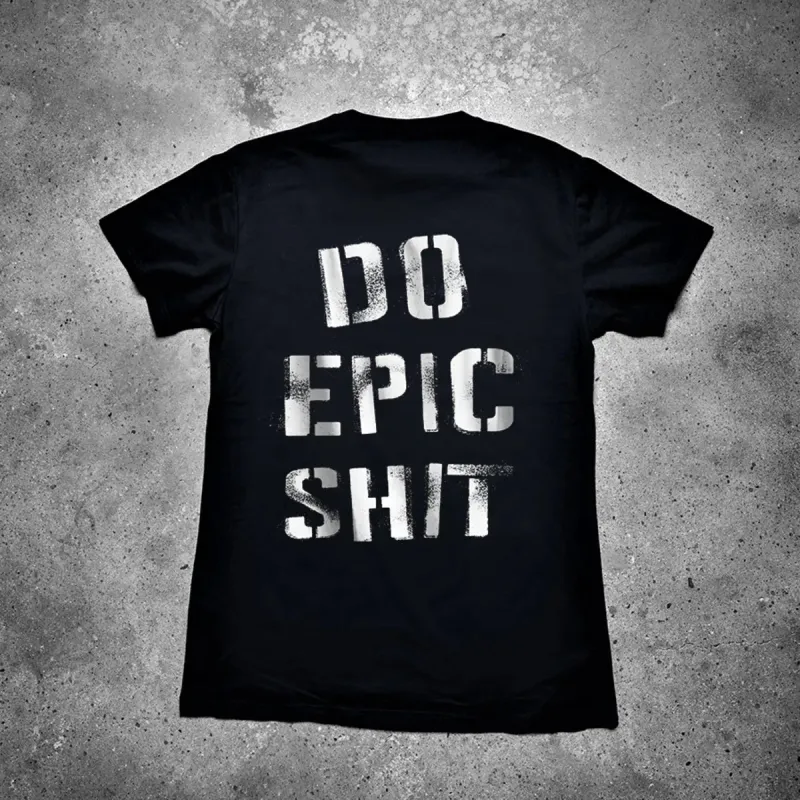 Do Epic Shit Printed Men's T-shirt sold by Polyalien