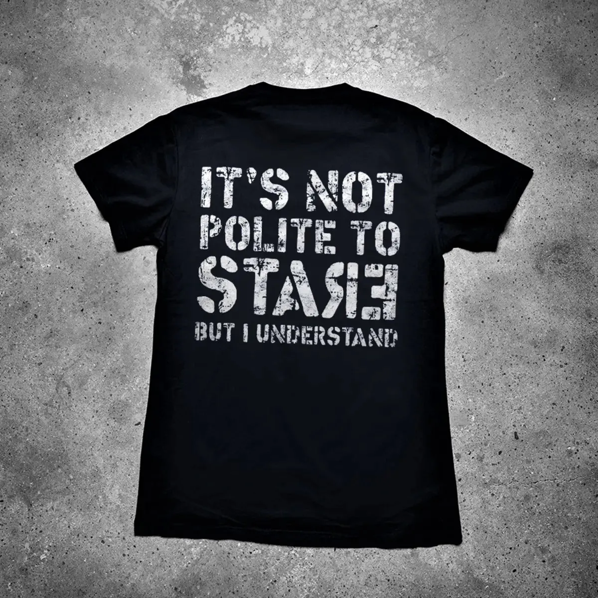 It's Not Polite To Stasie But I Understand Printed Men's T-shirt sold by Polyalien