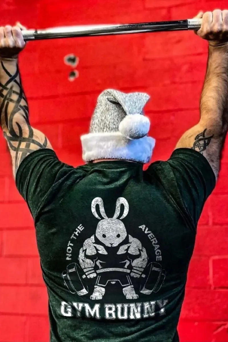 Not The Average Gym Bunny Printed Men's T-shirt sold by Polyalien