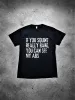 If You Squint Really Hard, You Can See My Abs Printed Men's T-shirt sold by Polyalien