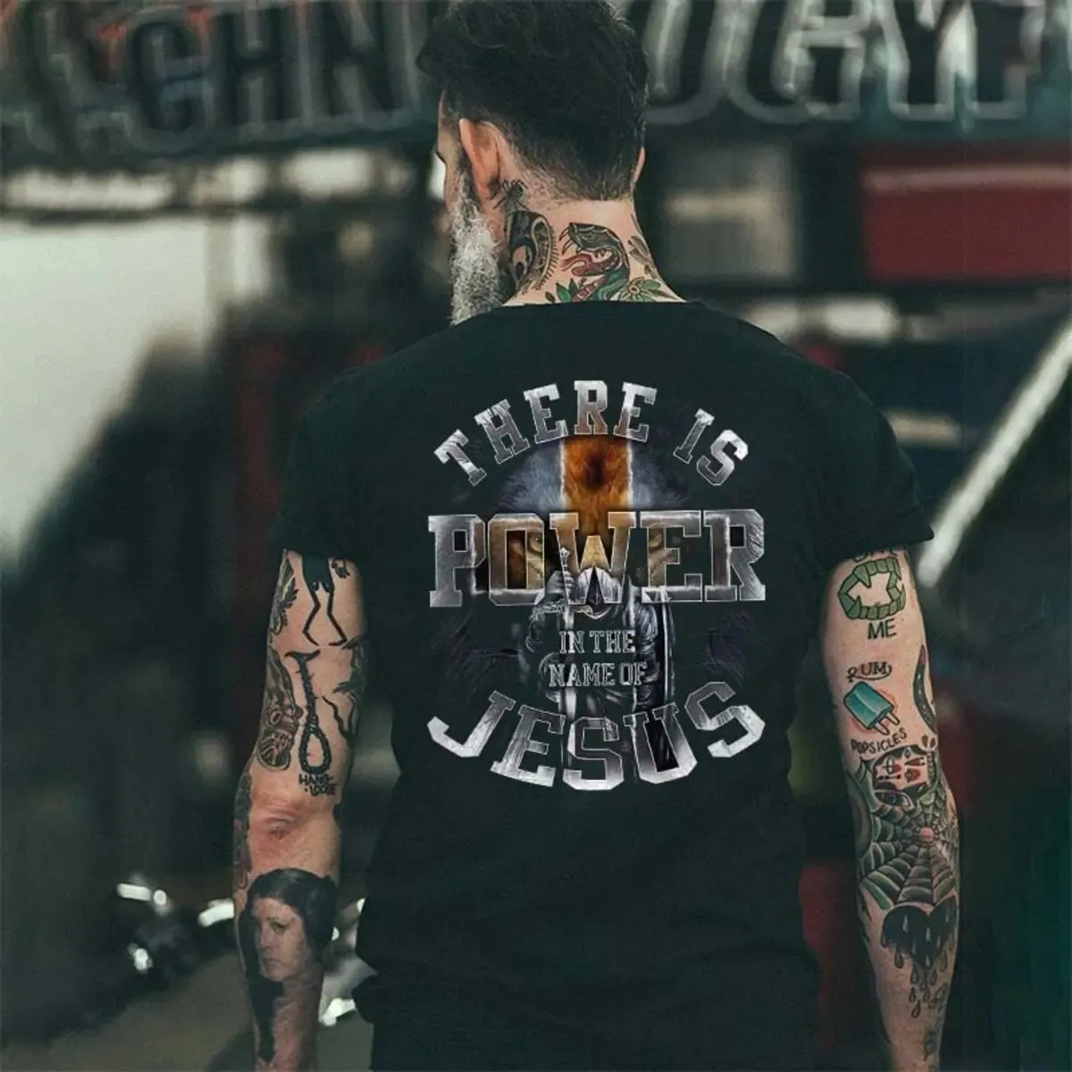 Viking There Is Power In The Name Of Jesus sold by Polyalien