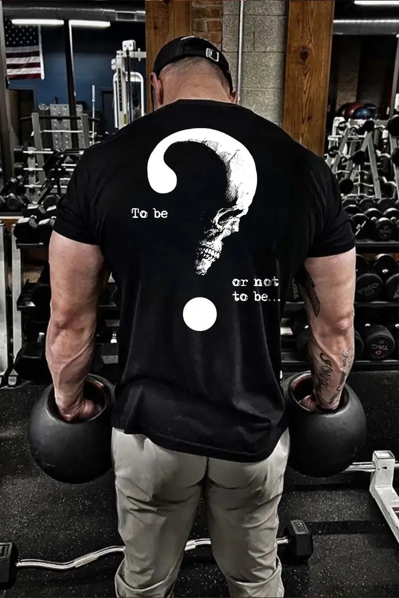 To Be Or Not To Be Printed Men's T-shirt sold by Polyalien