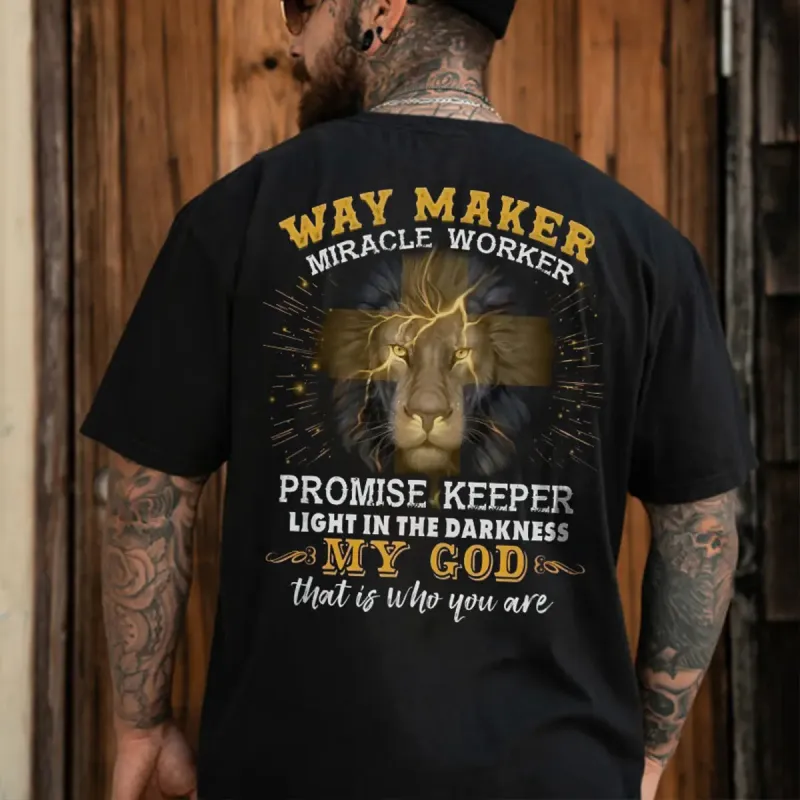 Viking Way Maker Printed Men's T-shirt sold by Polyalien