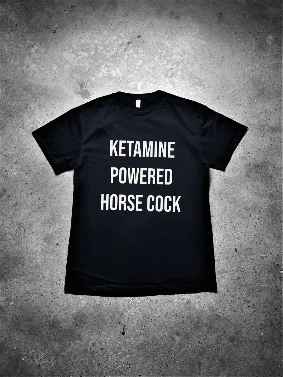 Ketamine Powered Horse Cock Printed Men's T-shirt sold by Polyalien product image thumbnail 2