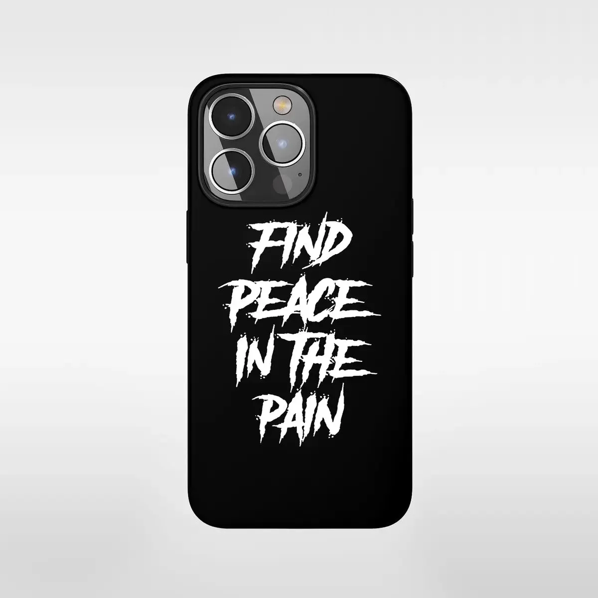 Find Peace In The Pain Phone Case sold by Polyalien