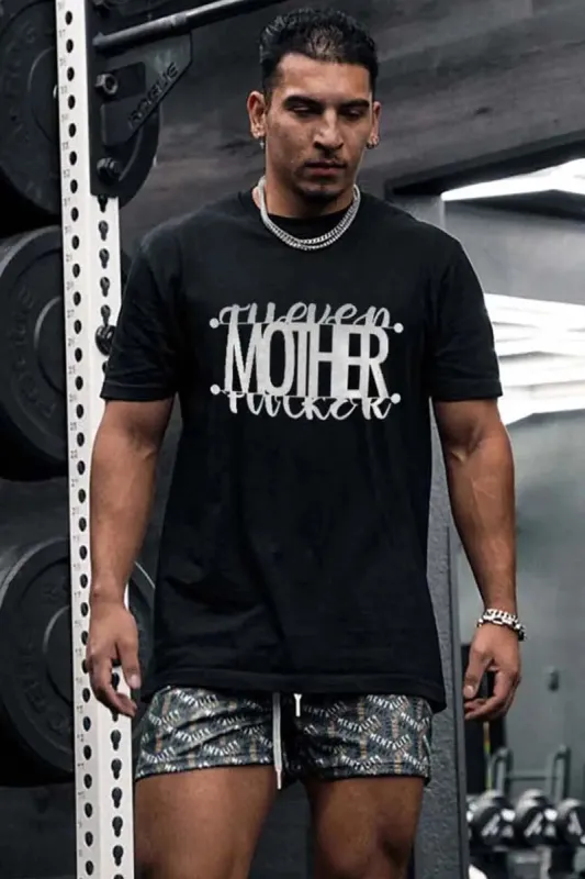F*cker Mother Printed Men's T-shirt sold by Polyalien